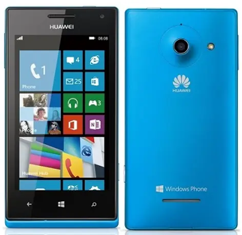 Huawei Ascend W1 blue official image