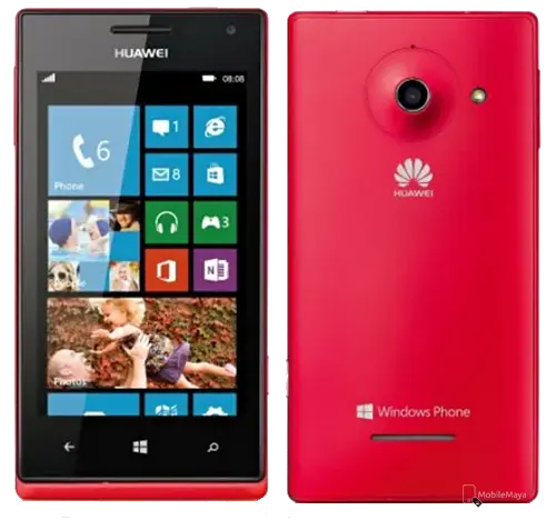 Huawei Ascend W1 red official image