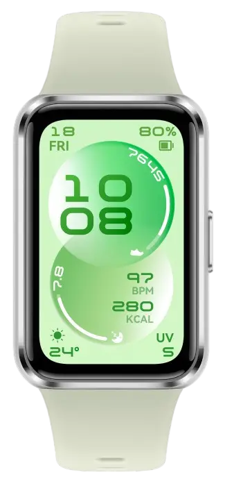 Huawei Band 11 Green Full Display Image