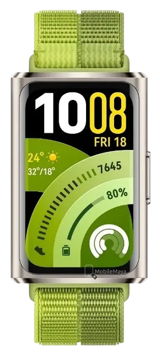 Huawei Band 11 Pro Green Display Image