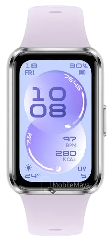 Huawei Band 11 Purple Full Display Image