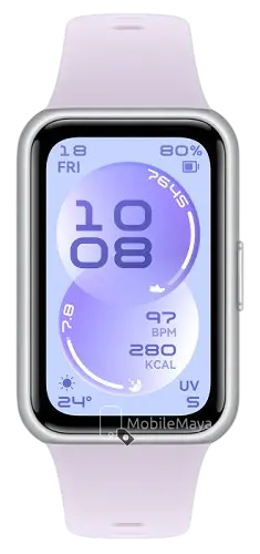 Huawei Band 11 Purple (Polymer) Full Display Image
