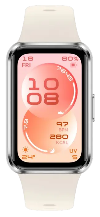 Huawei Band 11 White Full Display Image