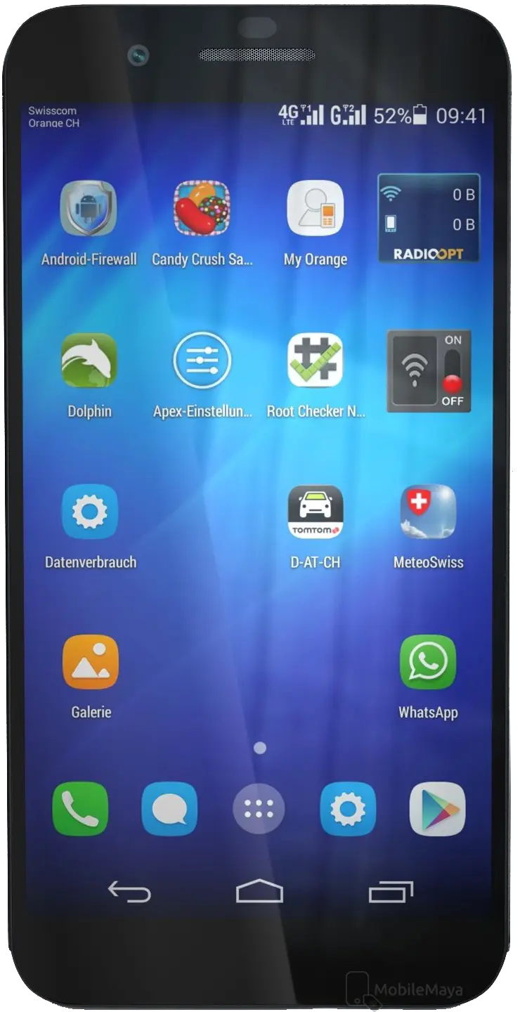 Huawei Honor 6 Plus Front Side Image.