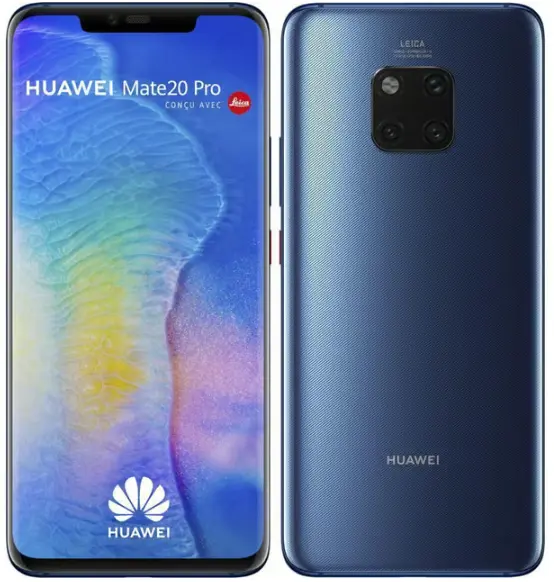 Huawei Mate 20 Pro Midnight Blue Image.