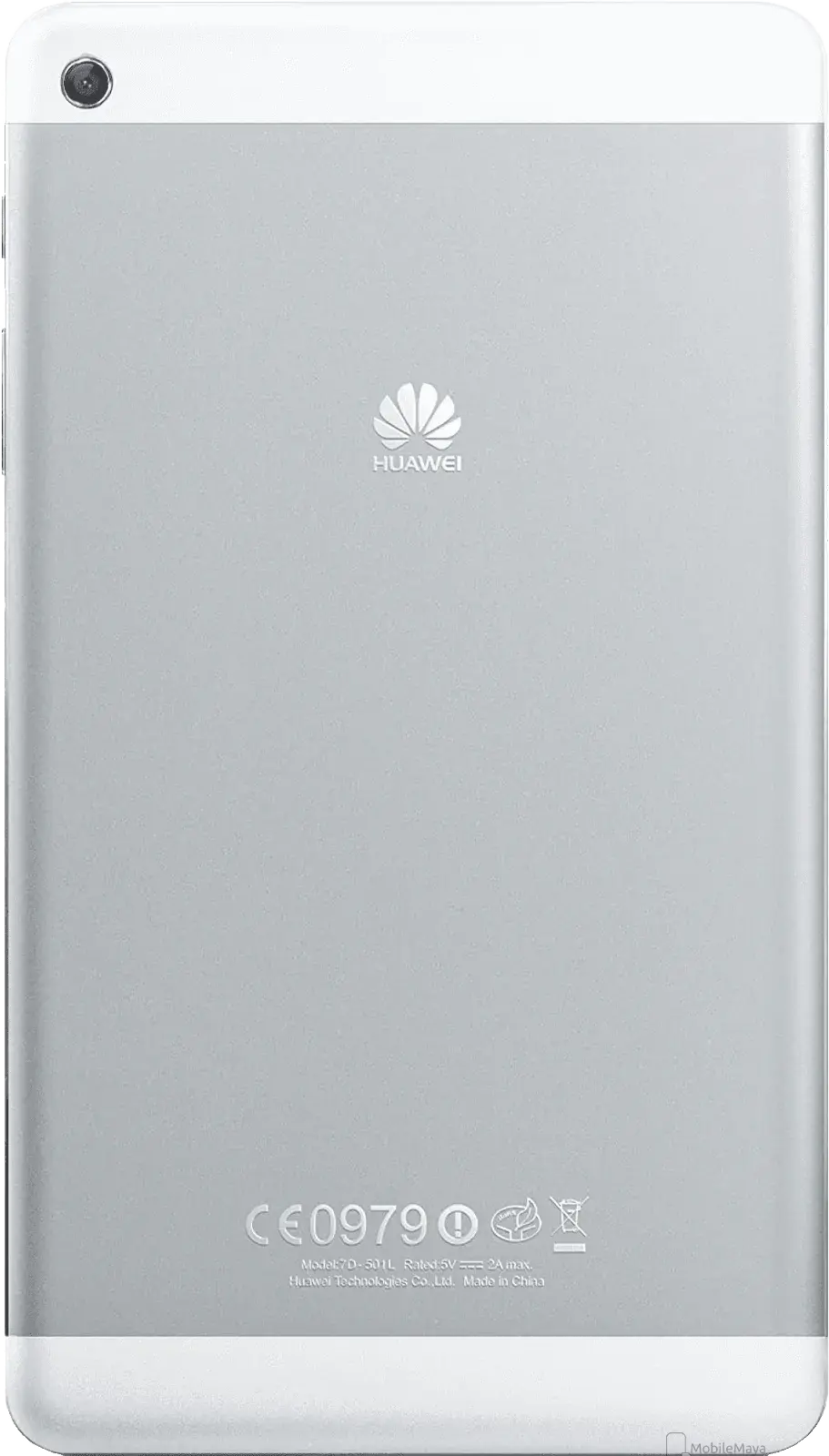 Huawei MediaPad M1 Full Back Camera Side Image.