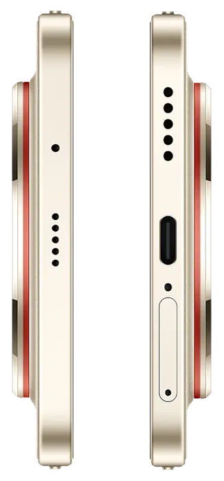 Huawei nova 15 Max Blush Gold Updown Side Image