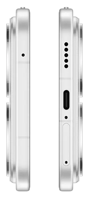 Huawei Nova 16 Pro White Updown Side Image