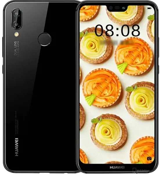 Huawei Nova 3e black color image