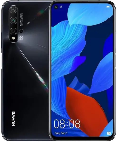 Huawei nova 5T Black Image.
