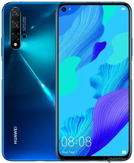 Huawei nova 5T Crush Blue Image.