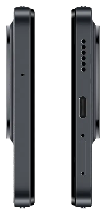 Huawei Nova Y74 Black Updown Side Image