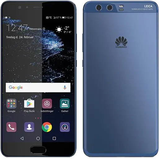 Huawei P10 Plus Dazzling Blue Image.