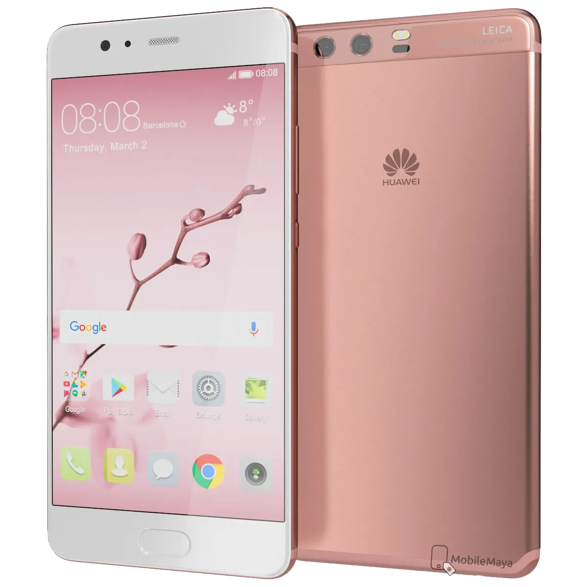 Huawei P10 Plus Rose Gold Image.