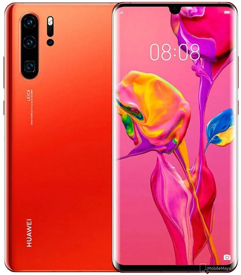 Huawei P30 Pro Amber Sunrise Image.