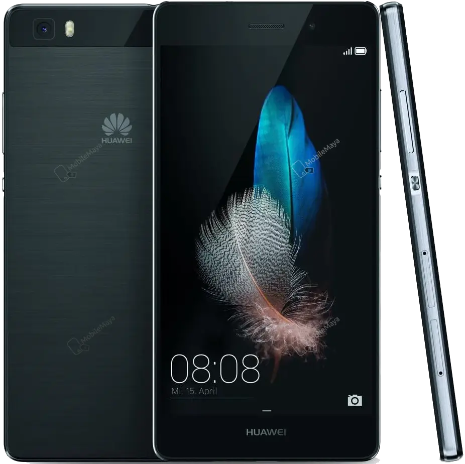Huawei P8lite Black Image.