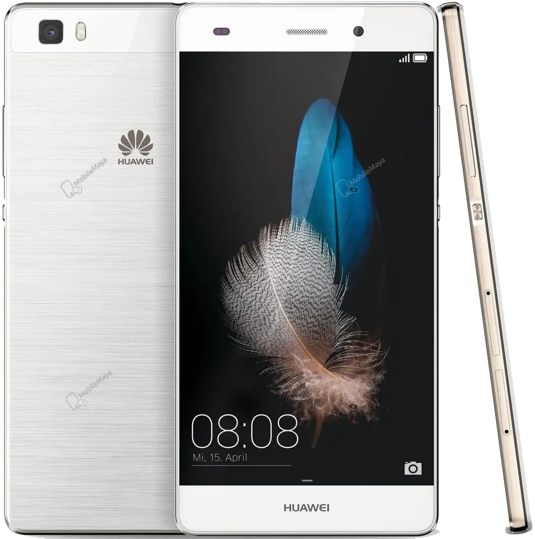 Huawei P8lite White Image.