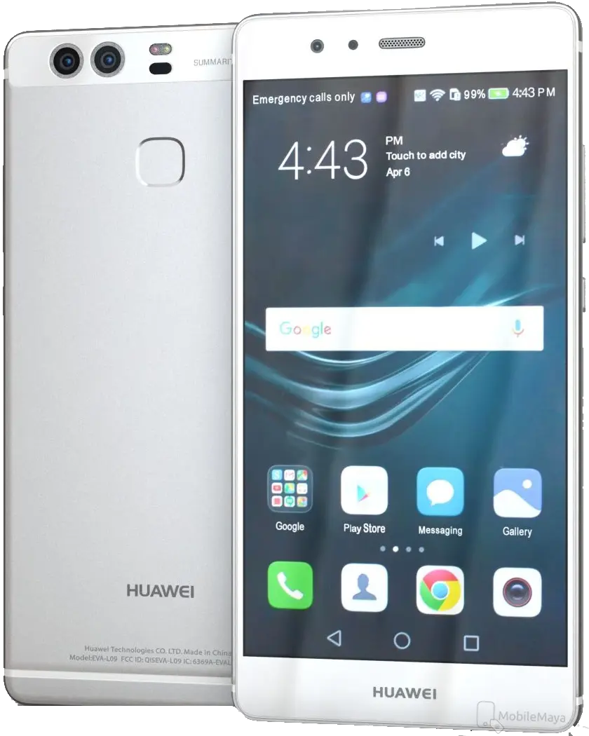 Huawei P9 Mystic Silver Image.