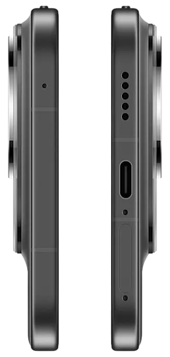 Huawei Pura 90 Black Updown Side Image