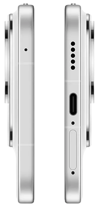 Huawei Pura 90 White Updown Side Image