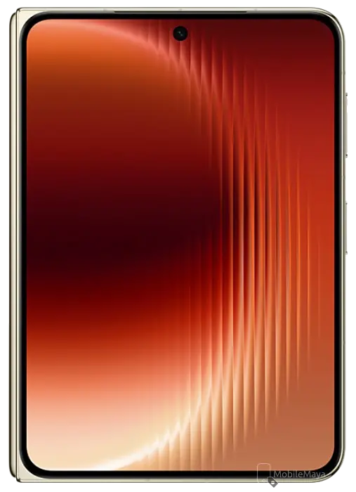 Huawei Pura X Max Orange Front Side Image