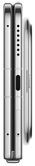 Huawei Pura X Max White Charging Port Image
