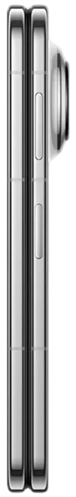 Huawei Pura X Max White Folding Button Side Image