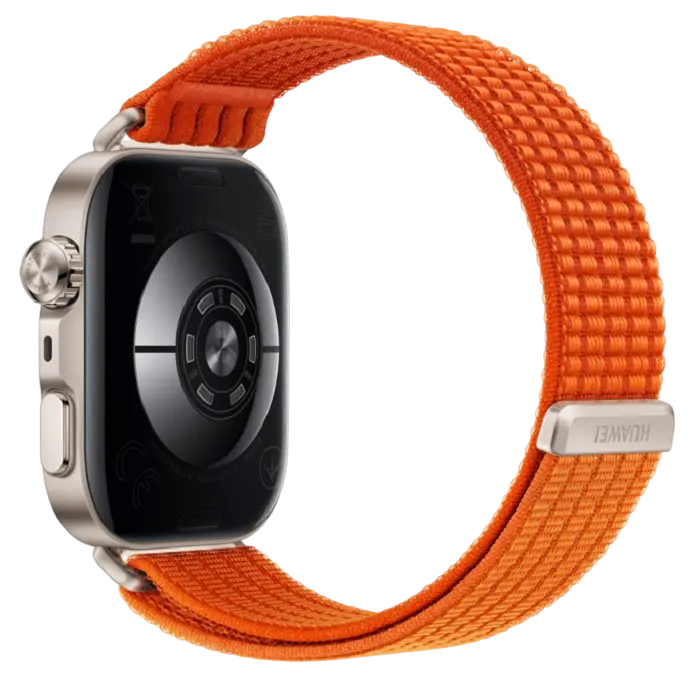 Huawei Watch Fit 5 Pro Orange Back Side Image