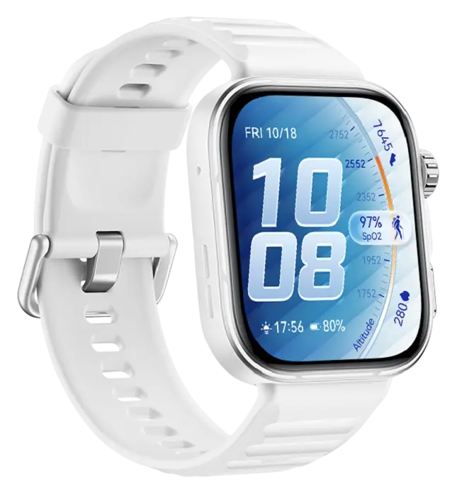 Huawei Watch Fit 5 Pro White Left Side Image