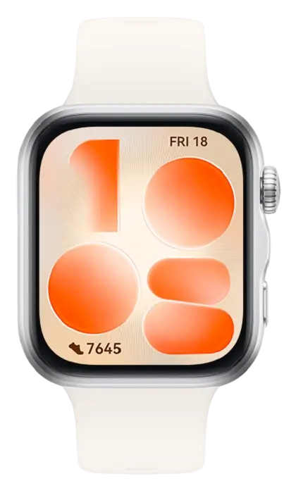 Huawei Watch Fit 5 White Full Display Image