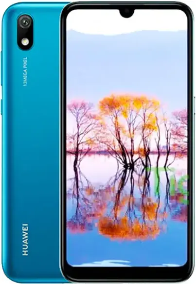 Huawei Y5 (2019) Sapphire Blue Image.