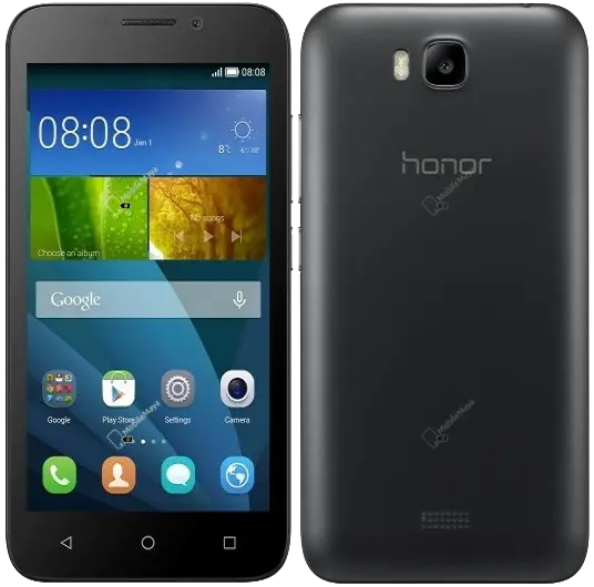 Huawei Y5c (Honor Bee) Black Image.