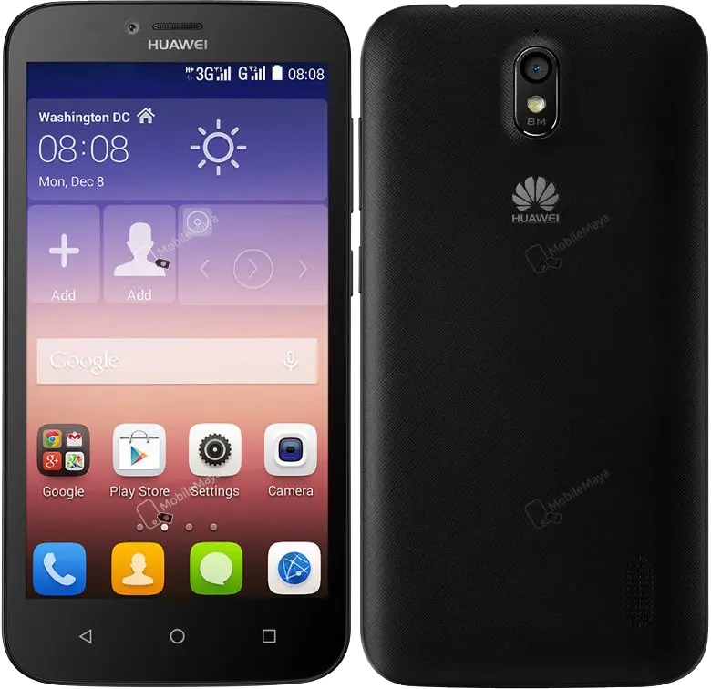 Huawei Y625 Black Image.