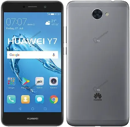 Huawei Y7 Gray Image.