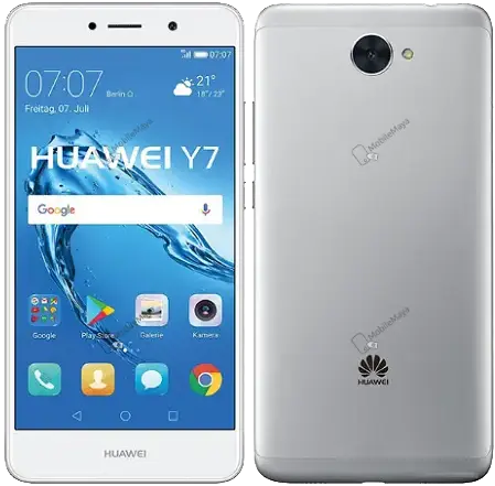 Huawei Y7 Silver Image.