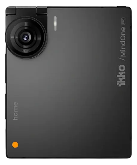 iKKO MindOne Pro Jet Black Back Side Image.