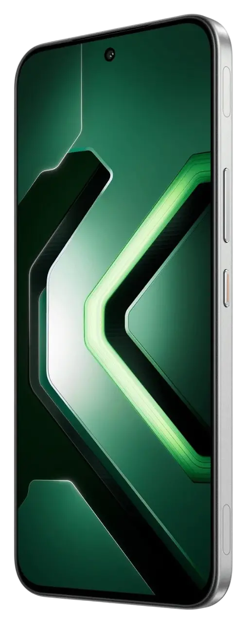 Infinix GT 30 5G Blade White Front Image.