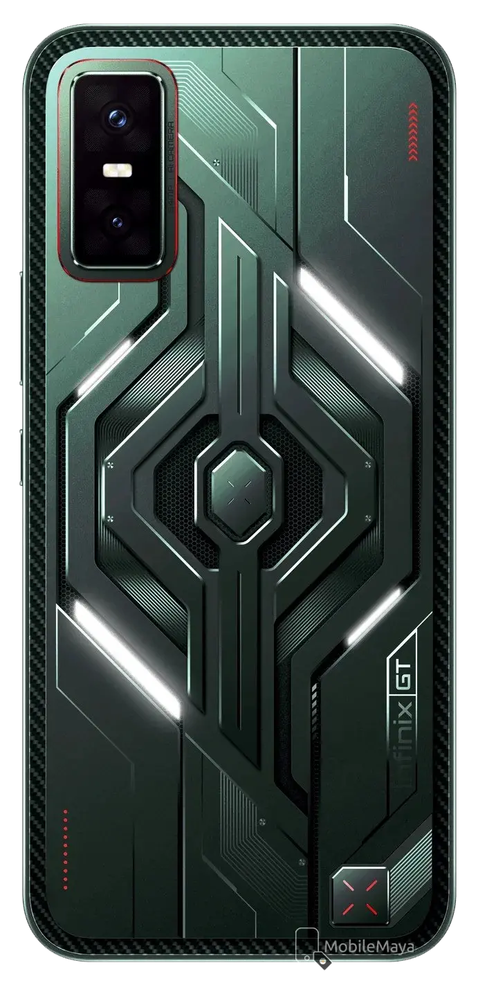 Infinix GT 30 5G Pulse Green Back Image