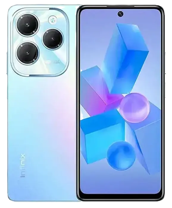 Infinix Hot 40 Palm Blue official image