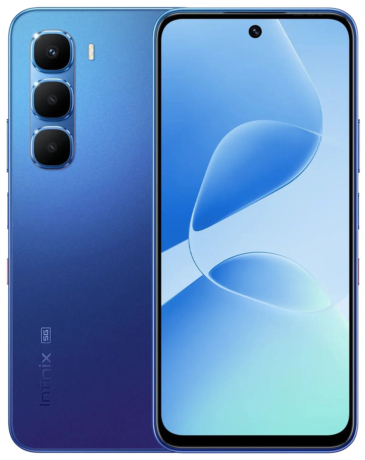 Infinix Hot 60 5G Shadow Blue Official.