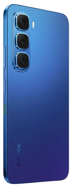 Infinix Hot 60i 4G Blue Power Button Image.