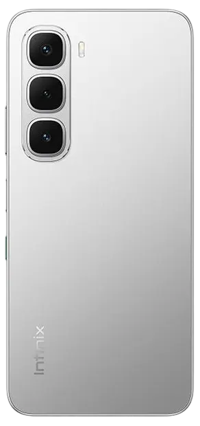 Infinix Hot 60i 4G Silver Back Image.