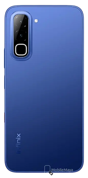 Infinix Hot 70 4G Dive Blue Back Side Image