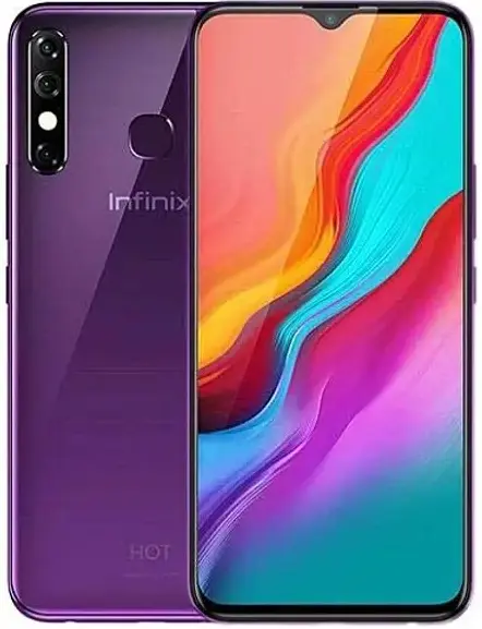 Infinix Hot 8 midnight black image