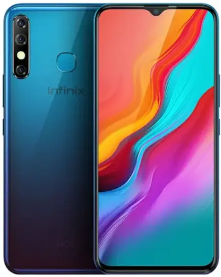 Infinix Hot 8 purple official image