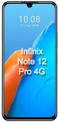 Infinix Note 12 Pro front image