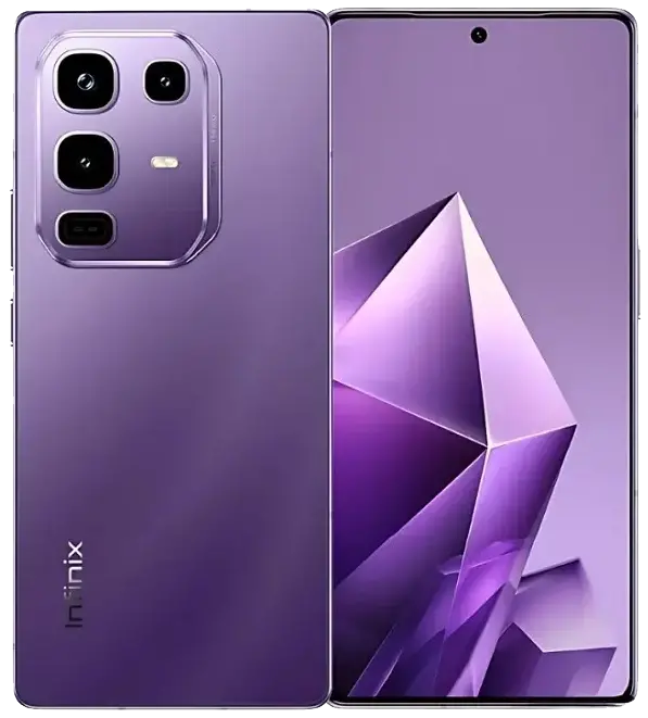 Infinix Note 50 Pro Enchanted Purple official image