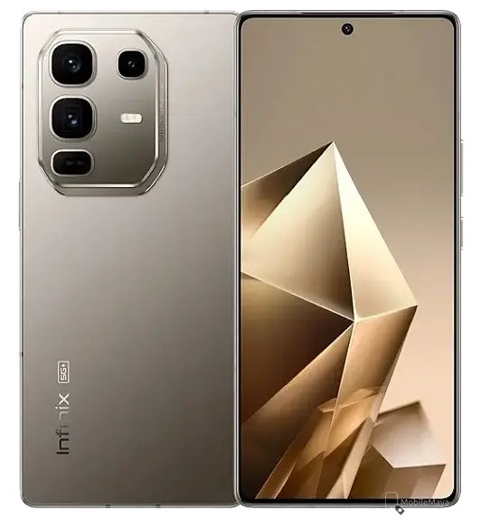 Infinix Note 50 Pro Plus Titanium Grey official image
