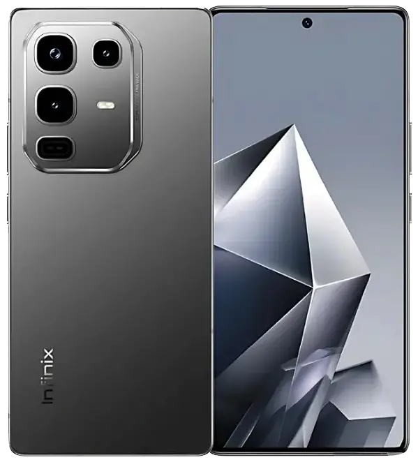 Infinix Note 50 Pro Shadow Black official image