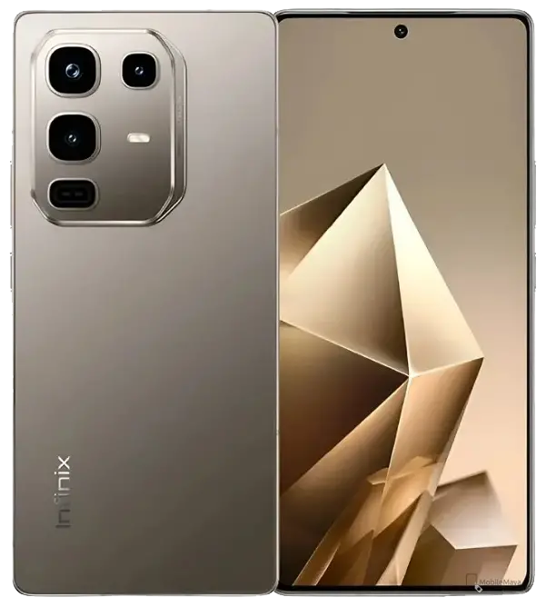 Infinix Note 50 Pro Titanium Grey official image